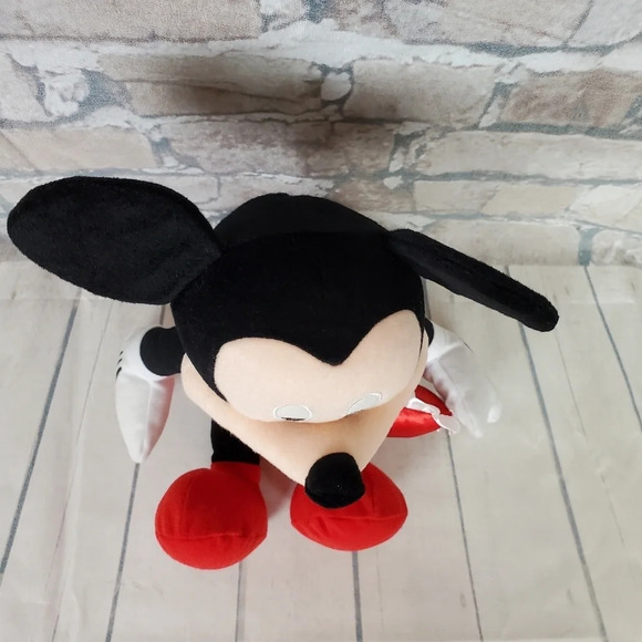 Disney Mickey Mouse Plush Valentine Heart 13" Tall - Picture 7 of 9